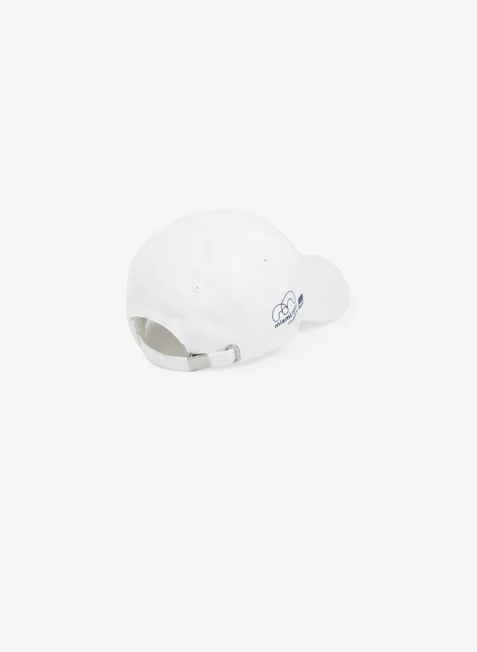 Caps and Hats Lacoste Mens SPORT Miami Open Print Cotton Cap WhiteNavy Blue Gift Ideas