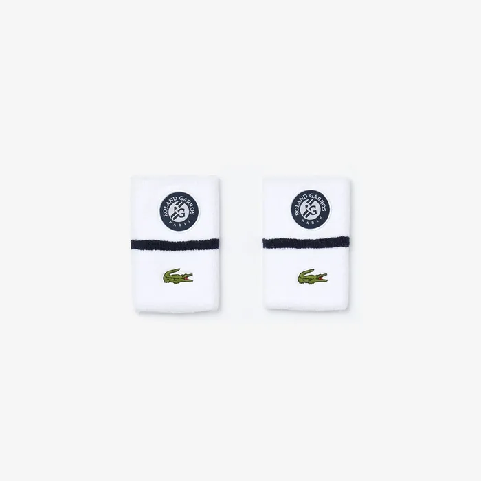 Caps and Hats Lacoste Mens SPORT Roland Garros Wristbands WhiteNavy BlueWhite Outlet Factory Caps and Hats Lacoste Mens SPORT Roland Garros Wristbands WhiteNavy BlueWhite Outlet Factory
