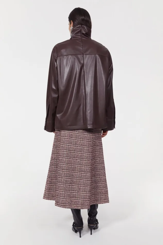Cara Blouse Dark Wood Women Rodebjer Sets and Suits
