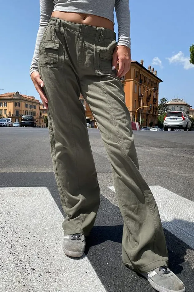 Cargo Pants Women Subdued Pants