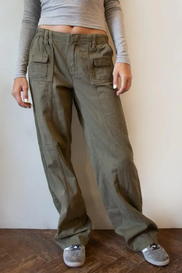 Cargo Pants Women Subdued Pants