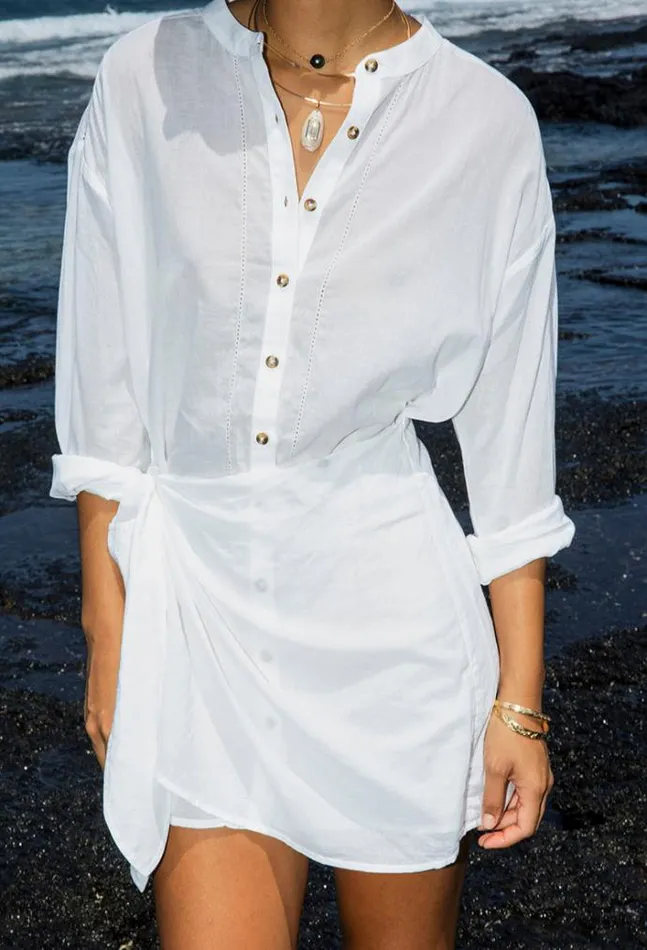 Ciao Lucia Ana Dress White Women White Dresses