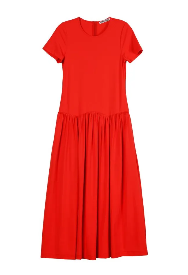 Ciao Lucia Coletta Dress Rosso Women Long Dresses