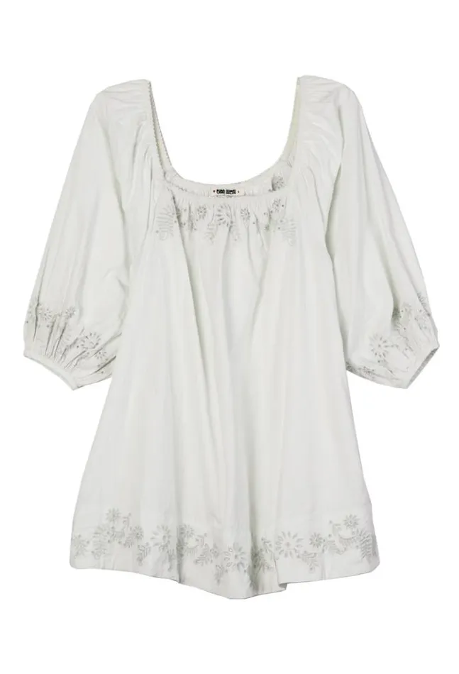 Ciao Lucia Louise Dress Baby Blue Women Mini Dresses