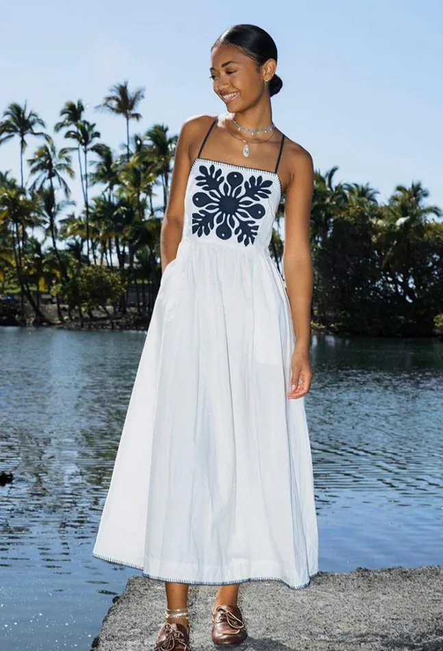 Ciao Lucia Online Anselma Dress Medallion Women Long Dresses