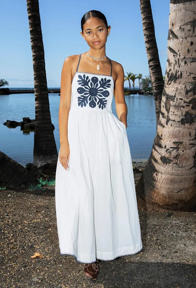 Ciao Lucia Online Anselma Dress Medallion Women Long Dresses