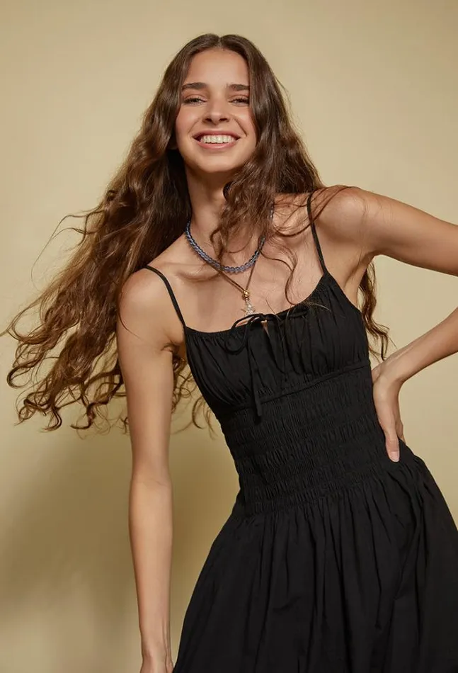 Ciao Lucia Online Barbara Dress Black Women Long Dresses