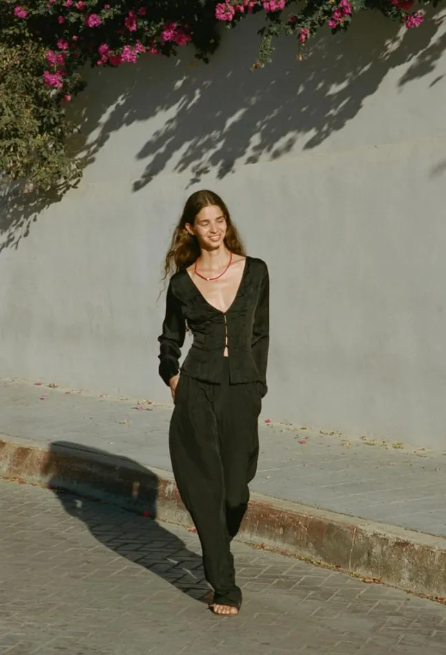 Ciao Lucia Online Barca Pant Black Women Pants
