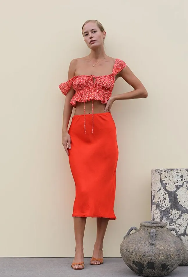 Ciao Lucia Online Cinetta Top Poppy Women Sleeveless Tops