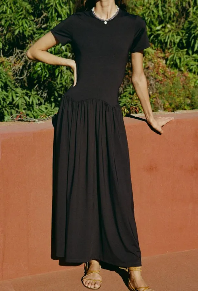 Ciao Lucia Online Coletta Dress Black Women Long Dresses