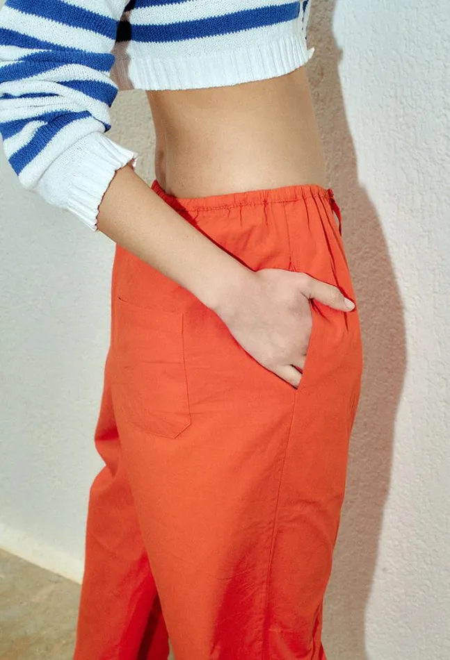 Ciao Lucia Online Ermanno Pant Rosso Women Pants