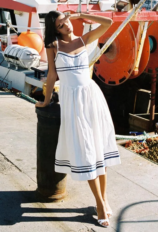 Ciao Lucia Online Florencia Dress White Women Long Dresses