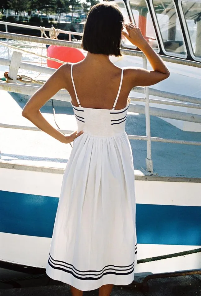 Ciao Lucia Online Florencia Dress White Women Long Dresses