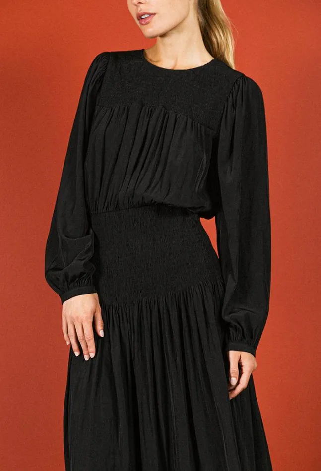 Ciao Lucia Online Gaetano Dress Black Women Black Dresses