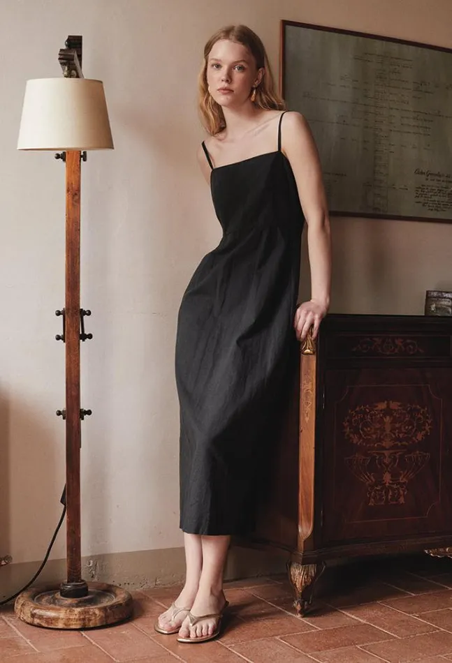 Ciao Lucia Online Lareina Dress Black Women Black Dresses