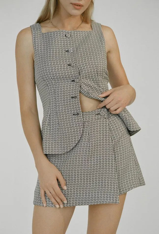 Ciao Lucia Online Luz Skirt Tweed Women Skirts