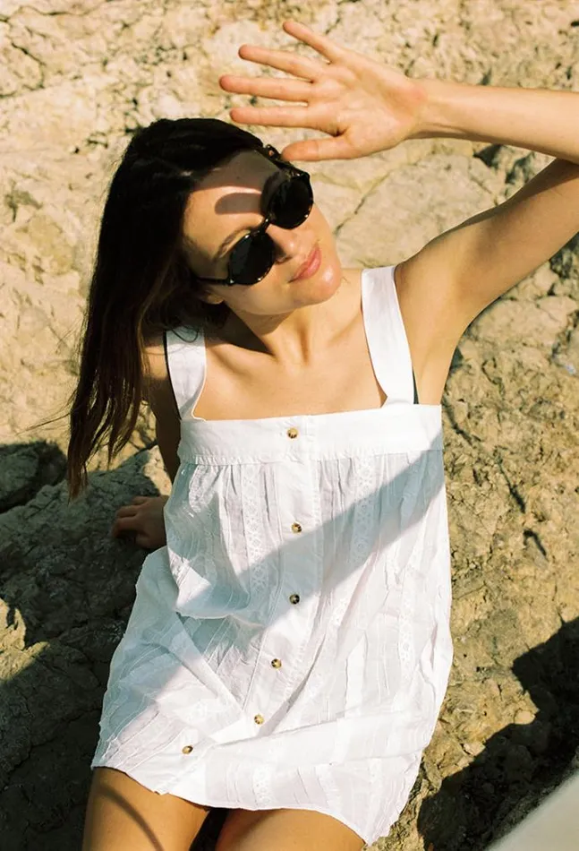 Ciao Lucia Online Notte Dress White Women White Dresses