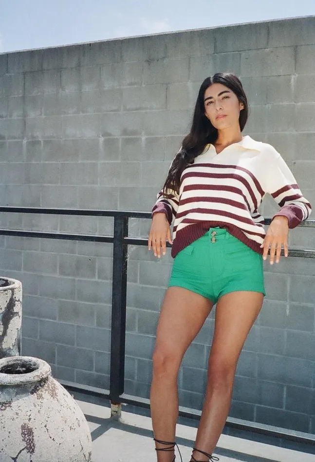 Ciao Lucia Online Paolo Short Emerald Women Shorts