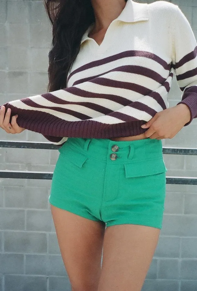 Ciao Lucia Online Paolo Short Emerald Women Shorts