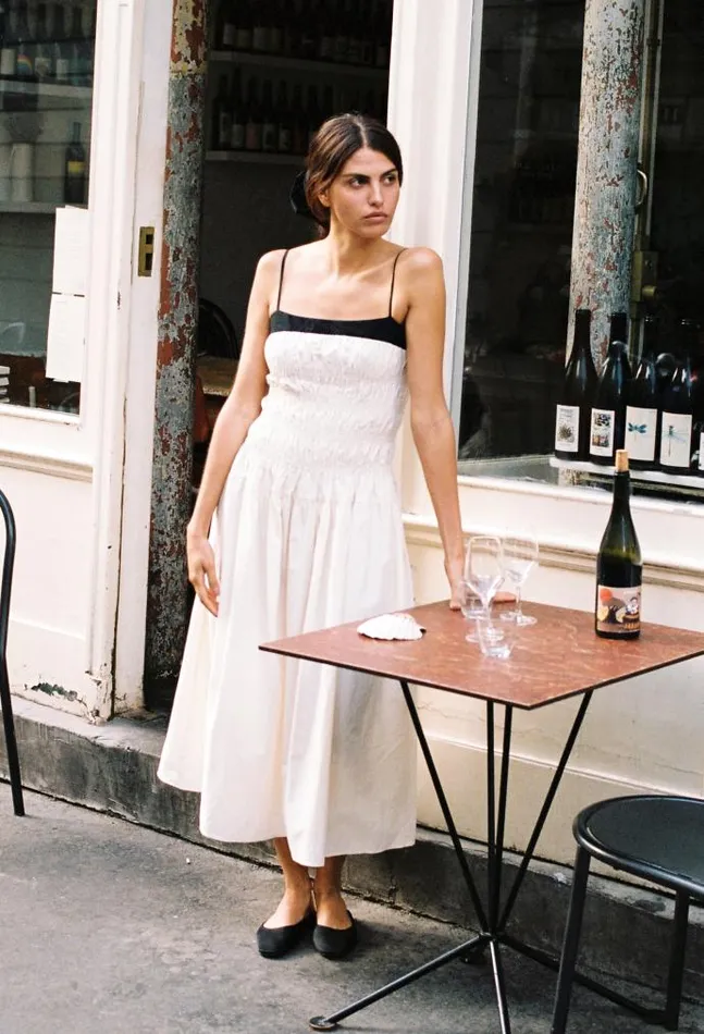 Ciao Lucia Online Rossella Dress Cream Women White Dresses