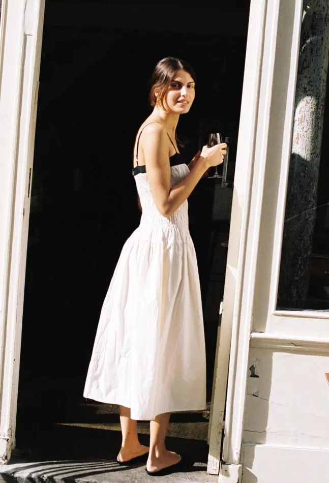 Ciao Lucia Online Rossella Dress Cream Women White Dresses