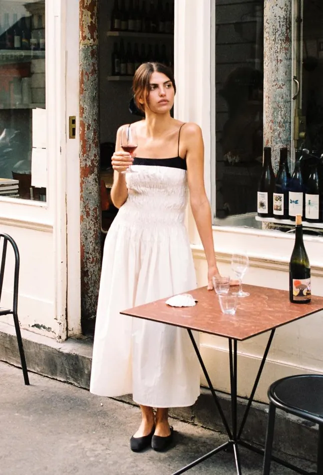 Ciao Lucia Online Rossella Dress Cream Women White Dresses