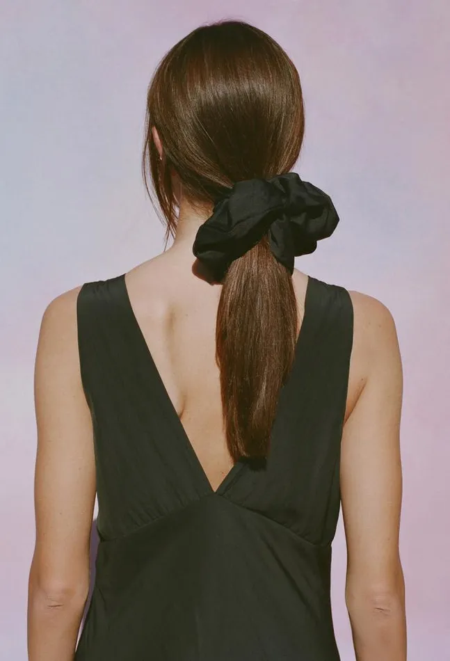 Ciao Lucia Online Silvana Dress Matte Black Women Long Dresses