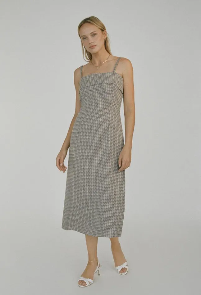 Ciao Lucia Online Sol Dress Tweed Women Long Dresses