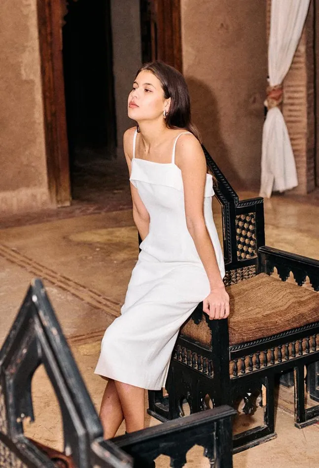 Ciao Lucia Online Sol Dress White Women White Dresses