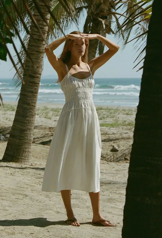 Ciao Lucia Online Volta Dress White Women White Dresses