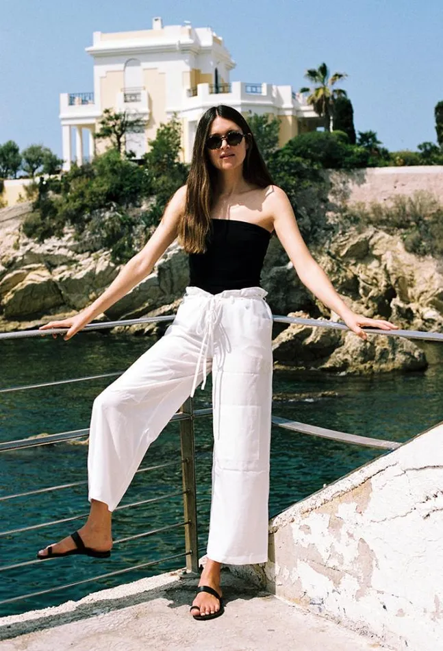 Ciao Lucia Online Zacchi Pant White Women Pants