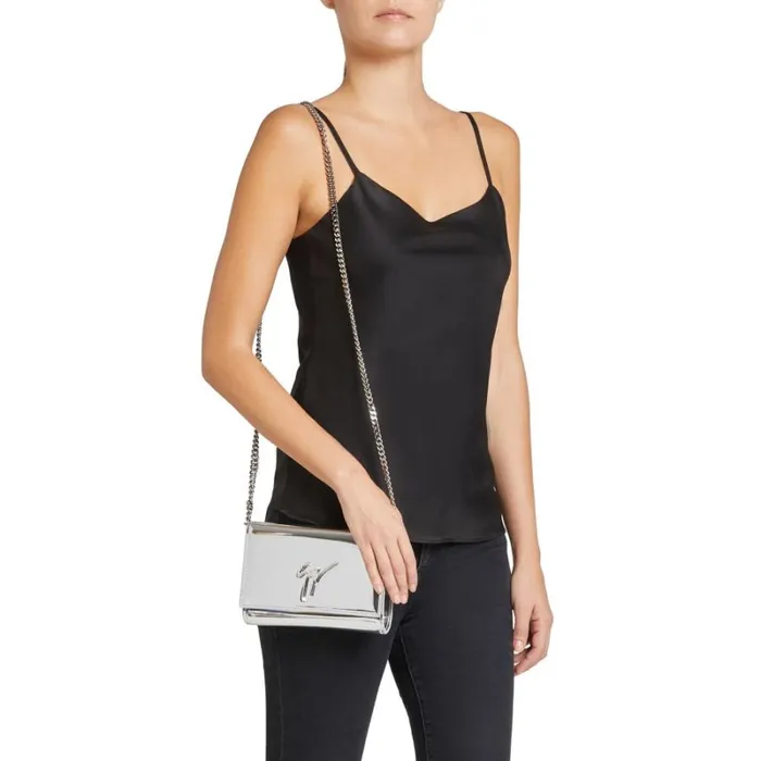 Cleopatra Silver Women Giuseppe Zanotti Bags and Accessories