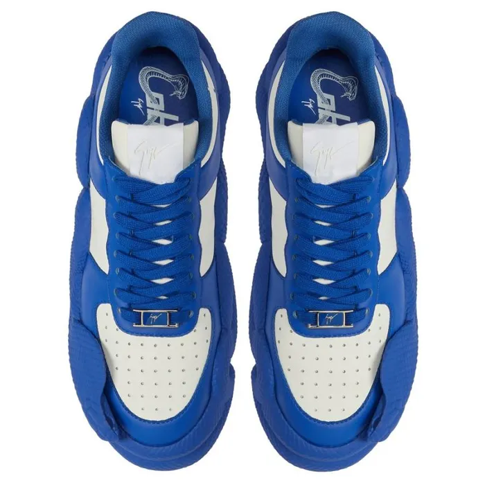 Cobras Blue Men Giuseppe Zanotti Sneakers