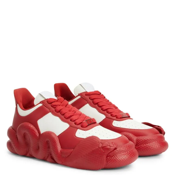 Cobras Red Men Giuseppe Zanotti Sneakers