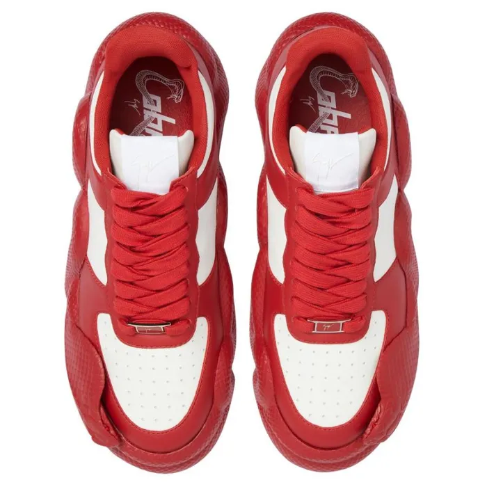 Cobras Red Men Giuseppe Zanotti Sneakers