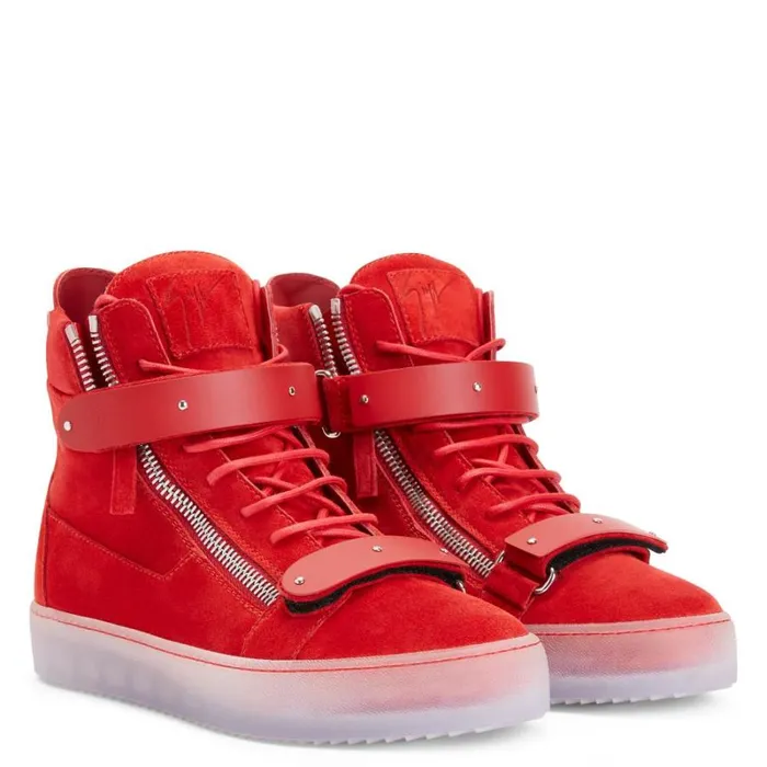 Coby Red Men Giuseppe Zanotti Sneakers