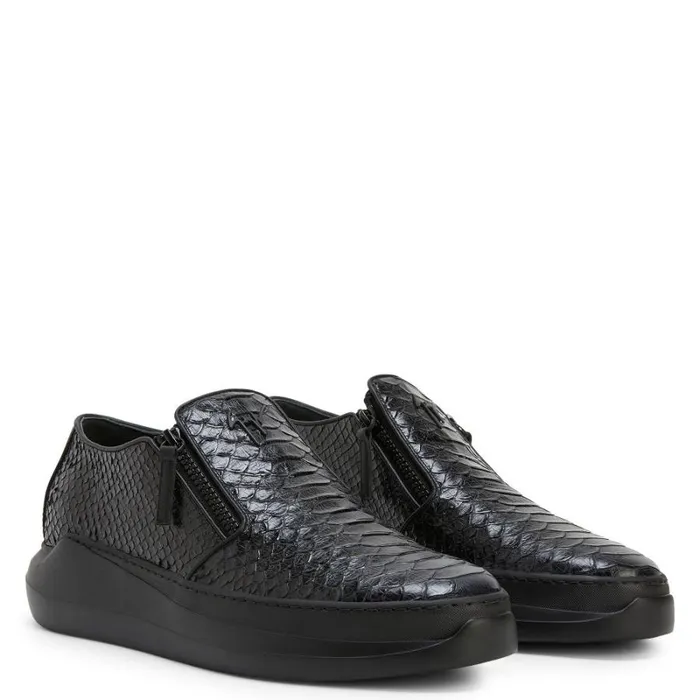Conley Zip Blue Men Giuseppe Zanotti Shoes