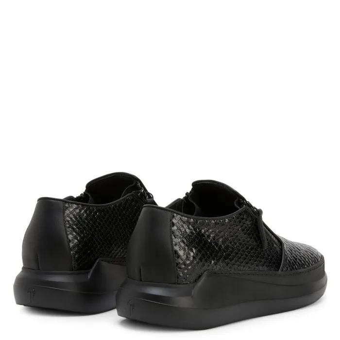 Conley Zip Blue Men Giuseppe Zanotti Shoes