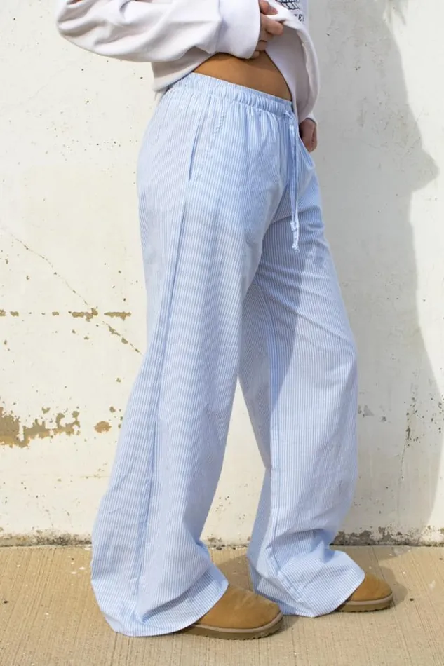 Coulisse Wide Leg Pants Women Subdued Pants