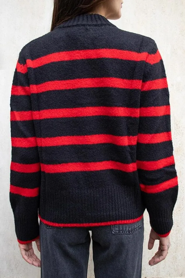 Crew Neck Sweater Women Subdued Sweaters