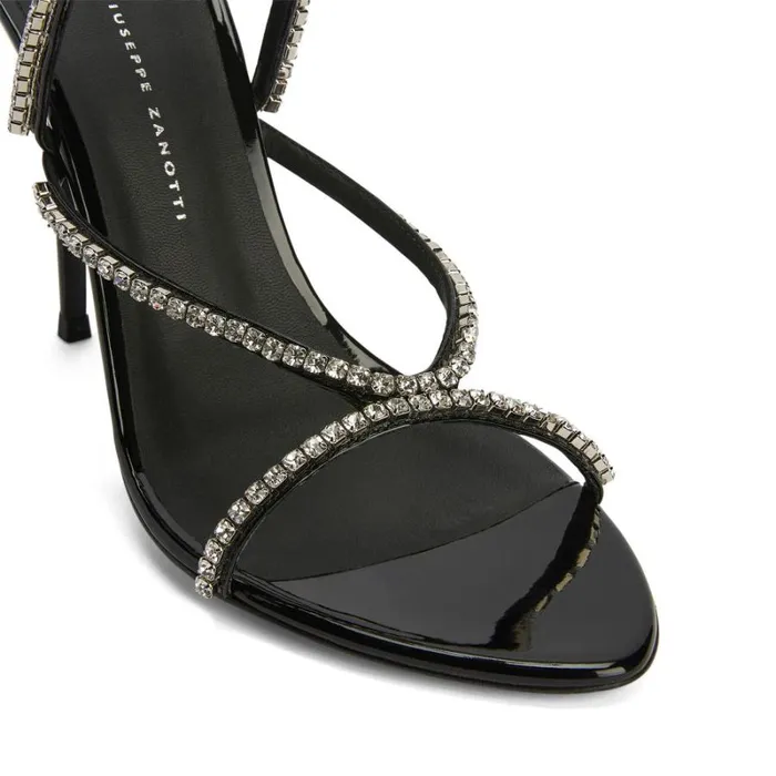 Cristelle Black Women Giuseppe Zanotti Sandals