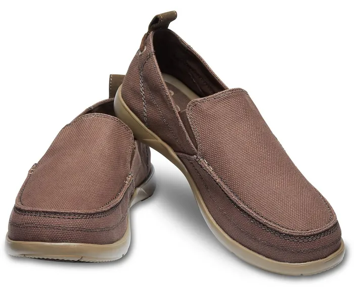 Crocs Big and Tall 14 Mens Walu SlipOn Espresso Walnut