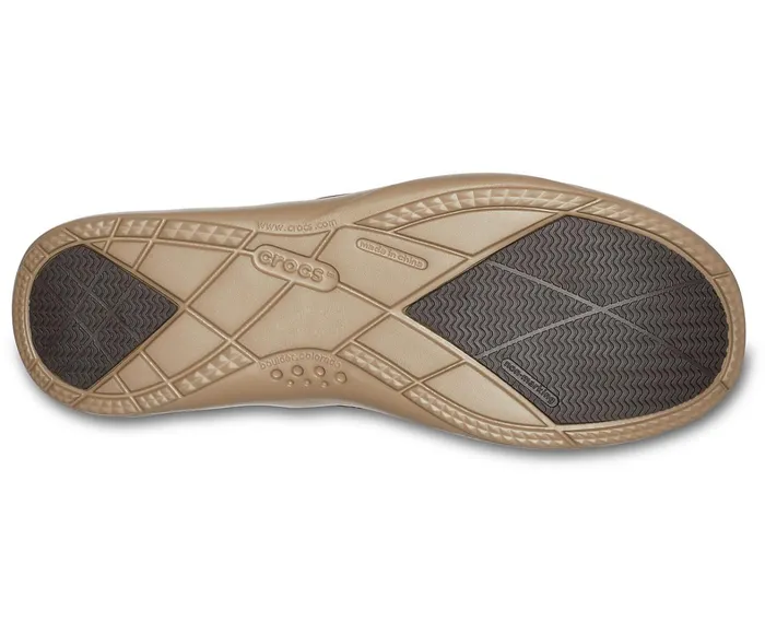 Crocs Big and Tall 14 Mens Walu SlipOn Espresso Walnut