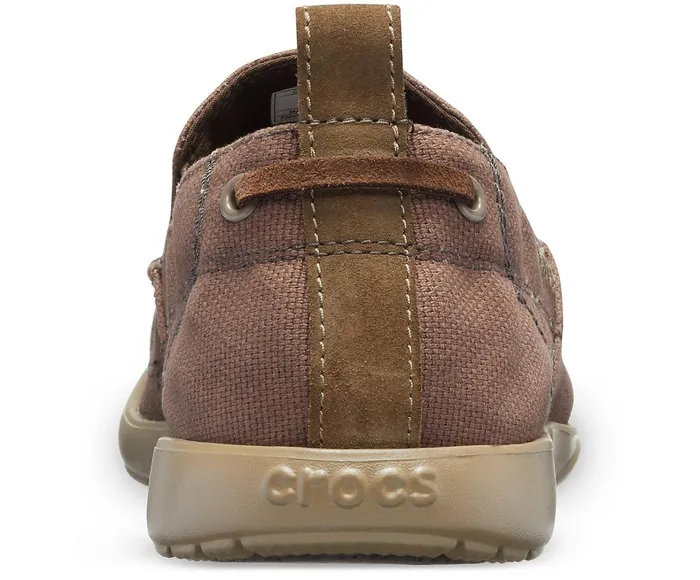 Crocs Big and Tall 14 Mens Walu SlipOn Espresso Walnut