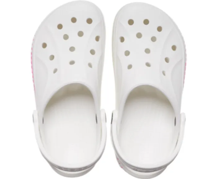 Crocs Clogs Womens Bayaband Logo Motion Clog White For Sale