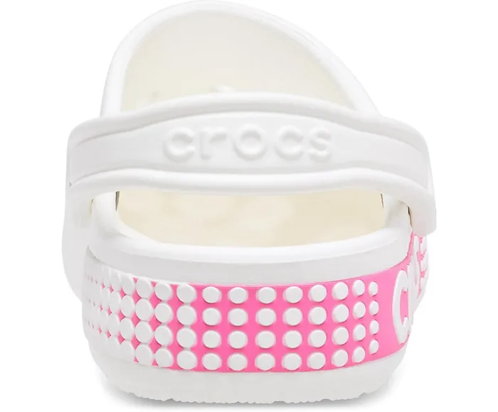Crocs Clogs Womens Bayaband Logo Motion Clog White For Sale