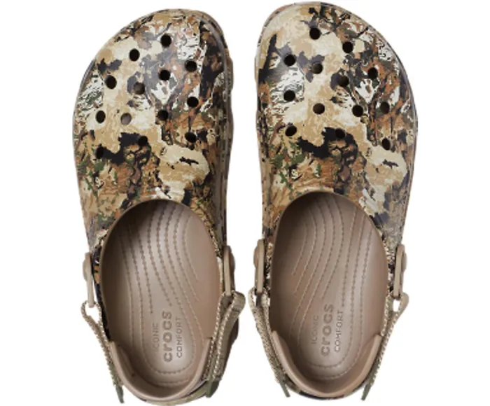 Crocs Clogs Womens Classic AllTerrain Veil Whitetail Clog Khaki Popular