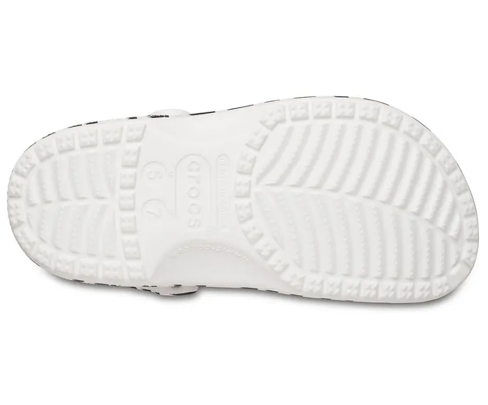 Crocs Clogs Womens Classic Animal Print Clog White Zebra Print Online