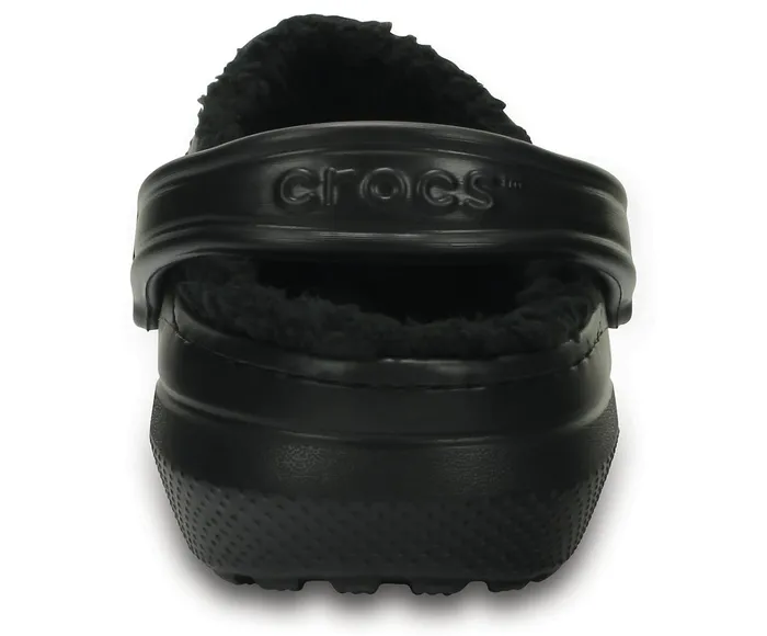 Crocs Clogs Womens Classic Lined Clog Black Black Near Me