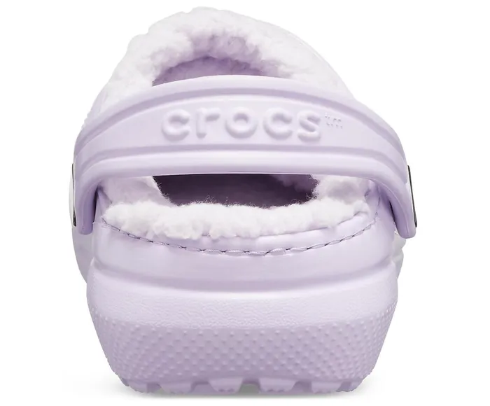 Crocs Clogs Womens Classic Lined Clog Lavender Lavender For Sale